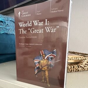 The Great Courses World War I: The Great War 6-DVD Set with Guidebook